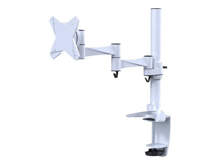 Stolní držák - NewStar - FPMA-D1330WHITE - Monitory do 24" - Nastavitelná výška 40 cm - Bílý