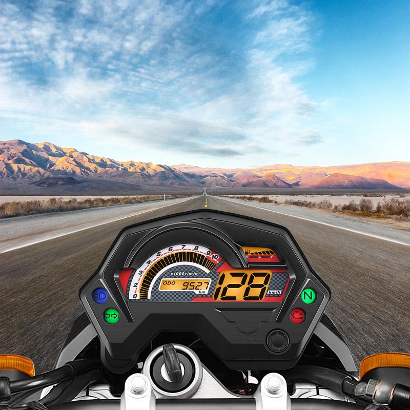 Motorcycle Speedometer Meter Digital Universal Tachometer Dashboard Electronics Indicator LCD Display For Yamaha FZ16 FZ 2.0 16