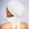 Für Bestseller Langschwanz Gestreifte Kopftuch Mütze Fliege Elastisches Band Atmungsaktive Basecap Heimgebrauch Turban Stil Chemotherapie