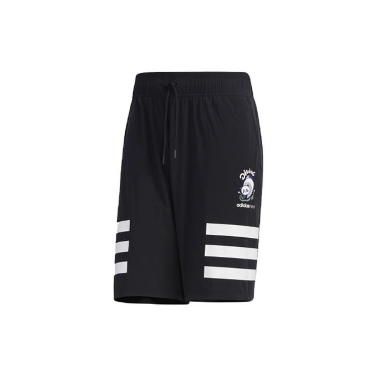 adidas neo M Pnda 3S Shrt Sports Shorts Black Men s GK1549 M