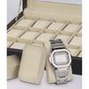 Used [Stock Clearance] QuiExact Watch Storage Case with Transparent Window Watch Box Collection Case Watch Storage Watch Box Accessories Storage Made
