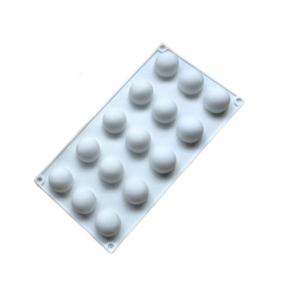 

Food Grade Silicone Silicone Sphere Chocolate Mold Spherical-Shaped DIY 3D Half Sphere Mold French Mousse Dessert Mousse Mold