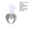 Christmas Loved One In Heaven Angel Wings Memorial Ornament with Lanyard Christmas Tree Hanging Pendant Sympathy Gift