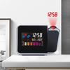 Smart LED Display Projection Alarm Clocks Wireless Backlight LED Digital Clock Adjustable Angle Weather Station Home