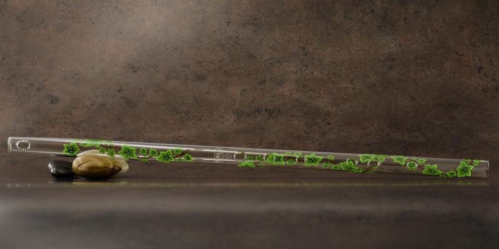Hall Crystal Flute Offset Model D Tube Total Length 553mm FLUTE D IVY
