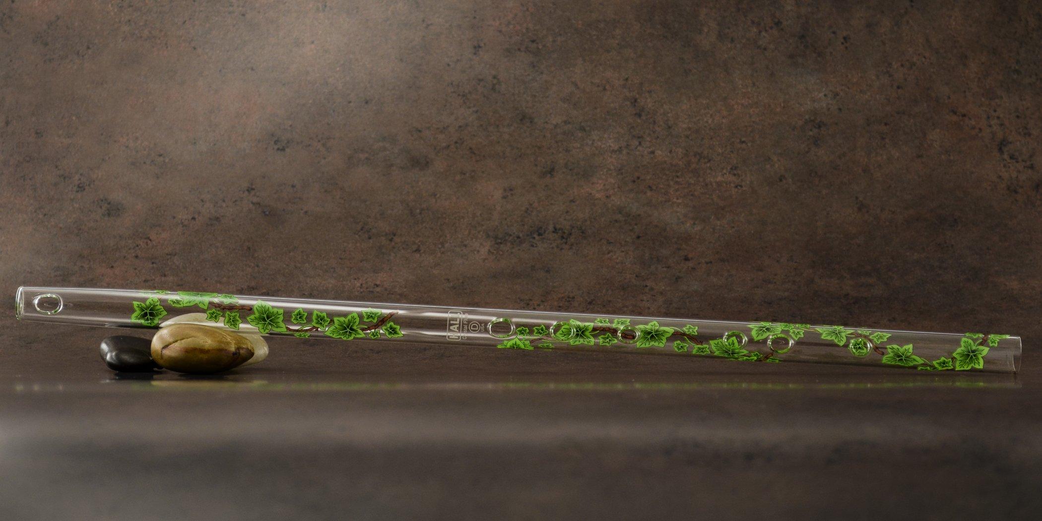 

Hall Crystal Флейта Модель со смещенным отверстием D Труба Общая длина 553мм ФЛЕЙТА D IVY