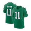Philadelphia Eagles NFL Football Jersey Jalen Hurts 1 Saquon Barkley 26 Embroidered Team Sportswear Men