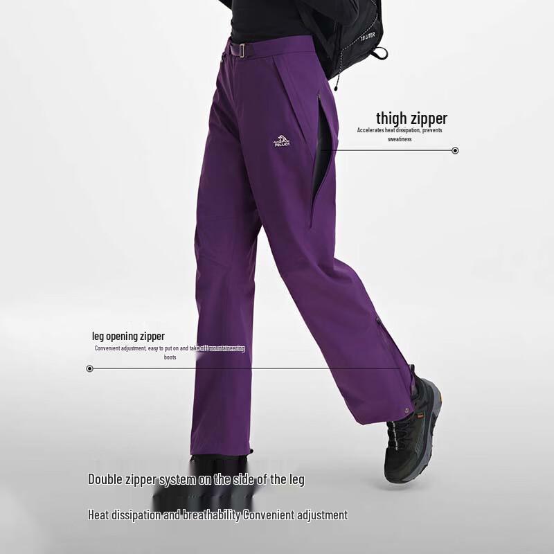 Pelliot Women's Outdoor Hardshell Waterproof Hiking Pants