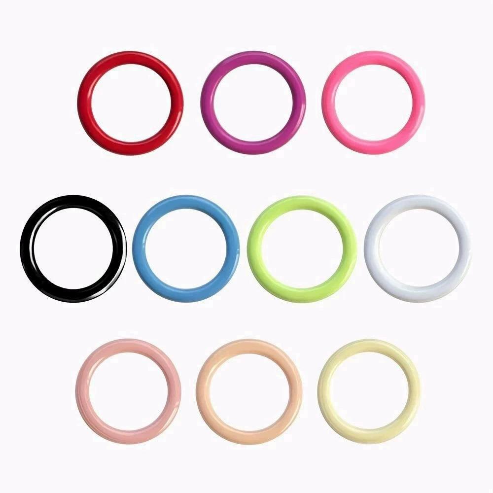 Mickey & Flower Metal Spiral Stitch Markers Set for Knitting