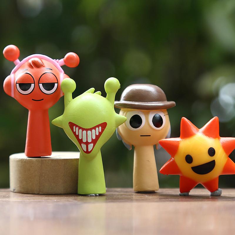 Beat Boxes Doll Model Cartoon Stereoscopic Decorative Childrens Anime Game Toys