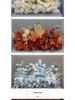 Large Wedding Aisle Runner with Silk Eucalyptus Flowers