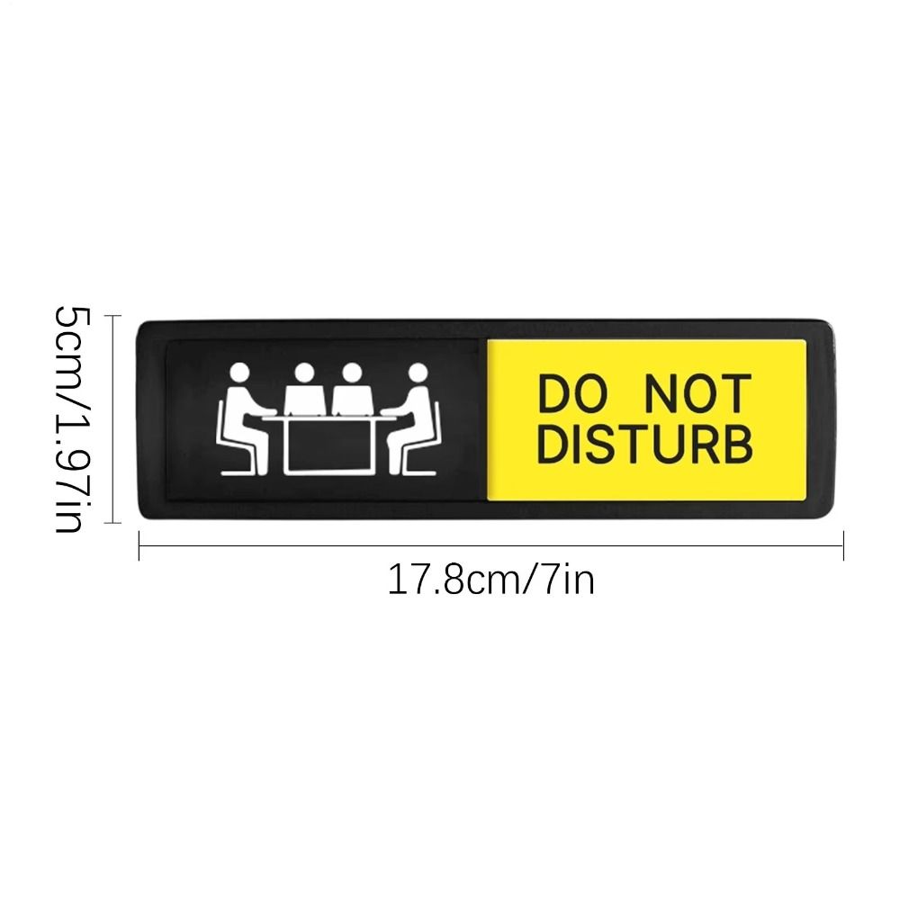 Clear Communication Privacy Sign Sliding Door Sign Sturdy Do Not Disturb Sign Bathroom