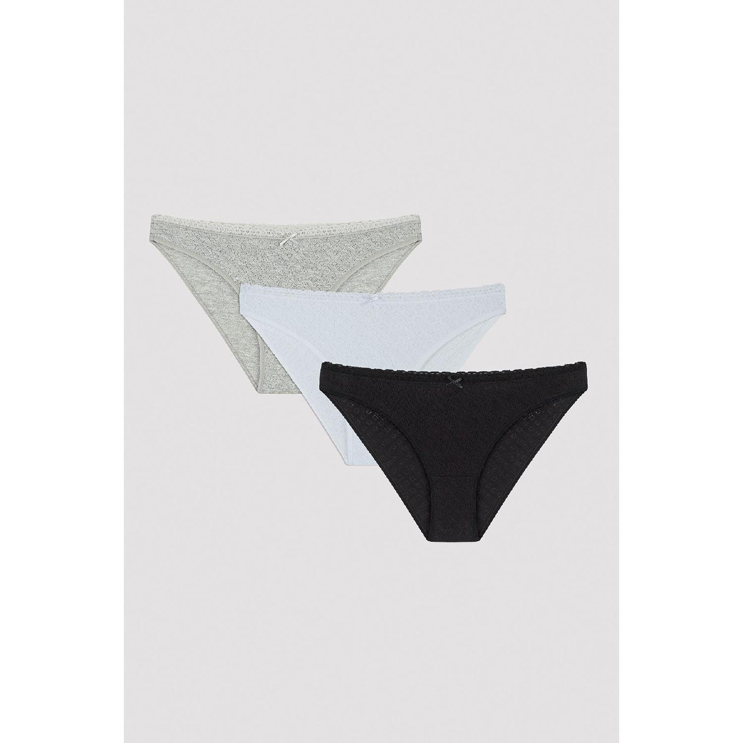 

Soft Pointel Basic 3-piece Slip Panties XS чёрный