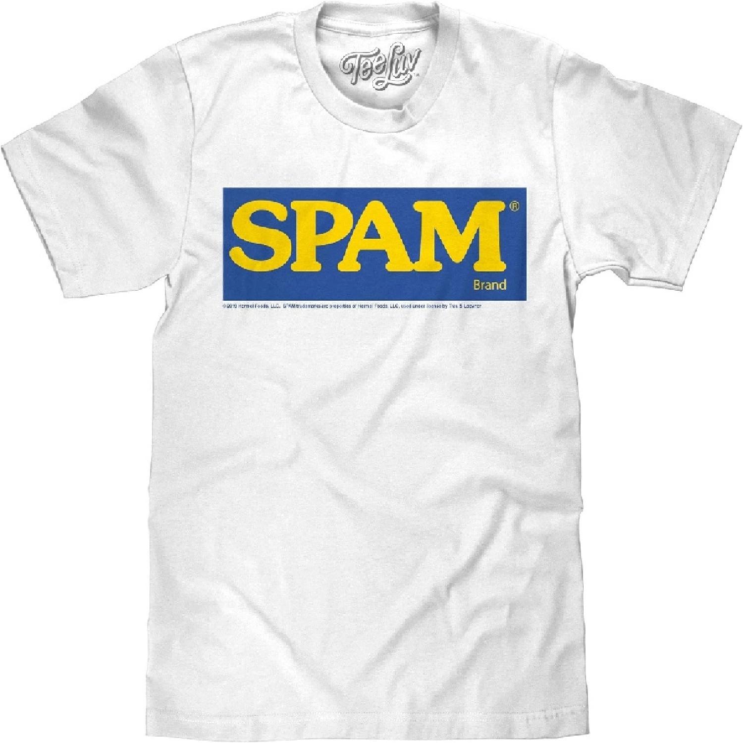 Мужская футболка Tee Luv с логотипом SPAM S белый