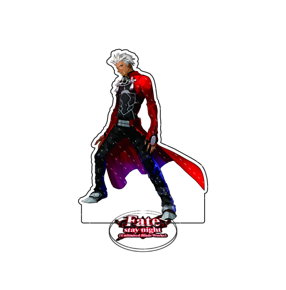 Anime Fate 15cm Acrylic Stand Model Cosplay Characters Desktop model stand Ornament Goods Collection Gifts