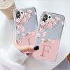 Flowers Letter Case For Xiaomi Mi 11 Lite Mi11 Lite NE Clear tpu Silicone Covers For Xiaomi 15T 14T 13T 12T 11T 10T Pro Alphabet