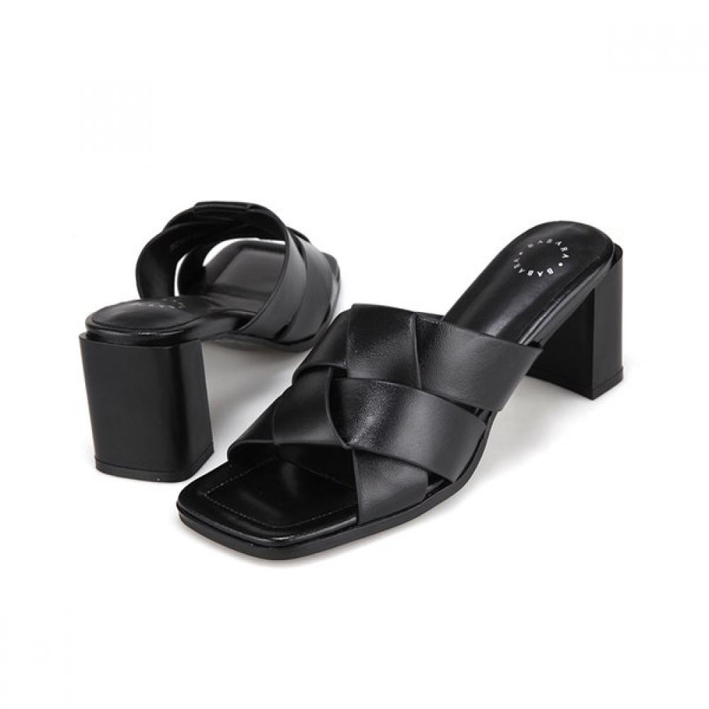 Barbara Mule Sandals Bbi441bk