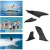 Detachable Surfboard Splitter Tail Fins Paddle Board Stabilizer For SUPs Paddle Board Flexible PVC For Safe Water Sports