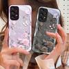 Butterfly Shell Pollen for Samsung Galaxy S10 4G S20 11E 30 S21 21Fe 22 S24 Pro S23 Ultra 5G S8 S9 Tempered Glass Phone Case