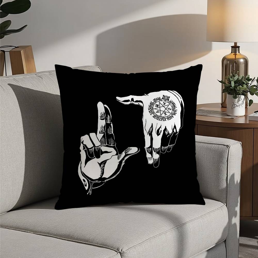 H-Hellsing A-Alucard Pillow Case Sofa Decorative Home Double-sided Printing Short Plush Cushion Pillow Cover Holiday Gift