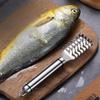 1PC Stainless Steel Fish Scale Scraper with Sawtooth for Efficient Boning At Home