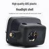 Yibai Ke Motorcycle Headlight: Round & Square Bulbs for Jialing JH70/4