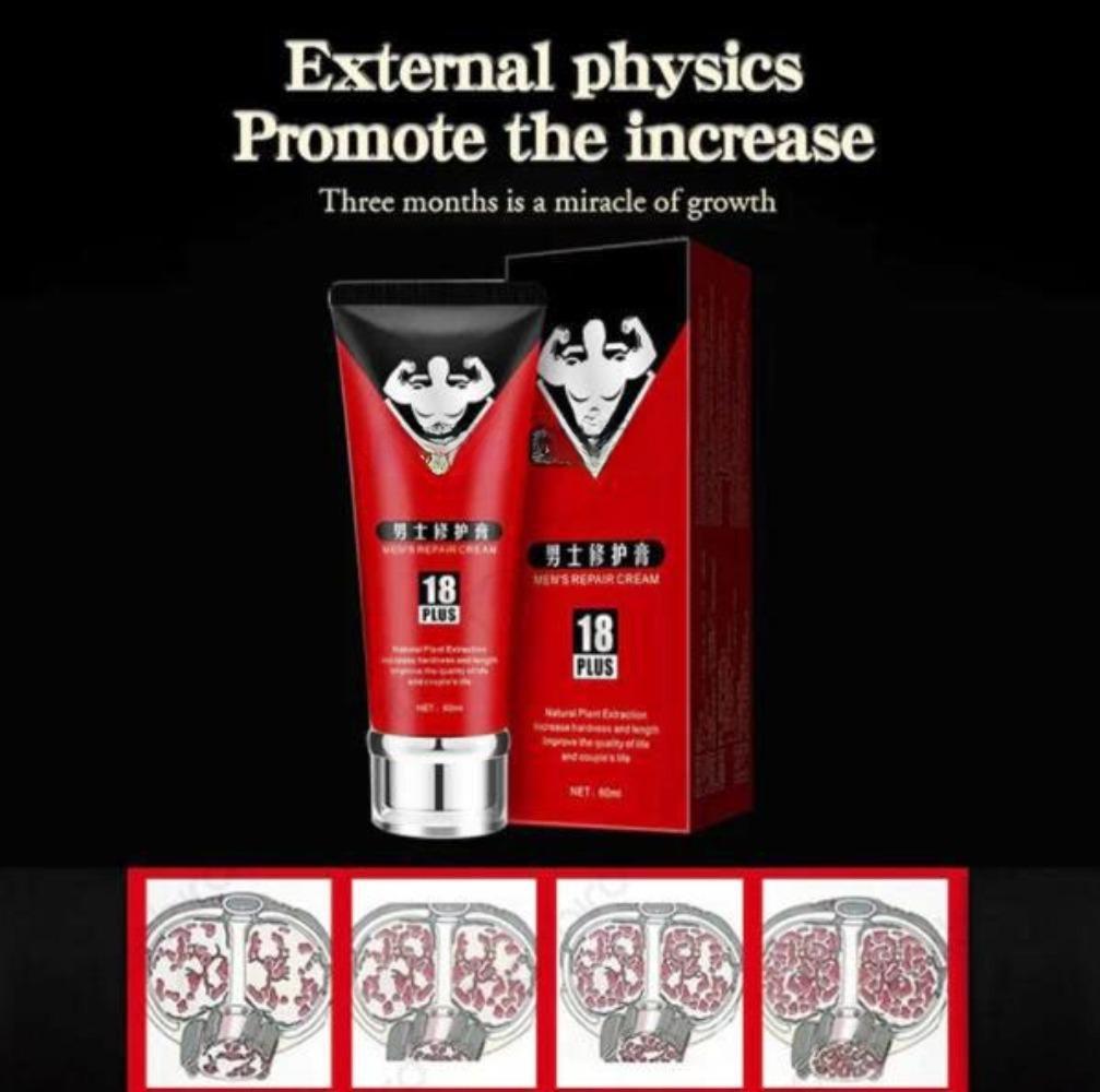 Man's Potency Power: Penis Massaging Gel for Health and Repair of Corpus Cavernosum