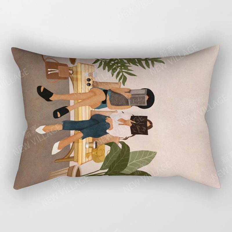 Nordic fall home decor 30*50 throw pillow cover sofa modern abstract geometric boho living room Cushion cover 50x70 30x50 40x60