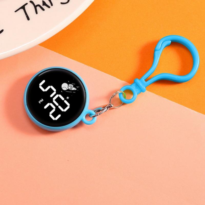 Exam Table Keychain Mirror Touch Screen 30M Waterproof Night Light Eye Protection Astronaut School Student Functional Accessory
