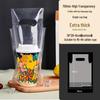 Transparent Disposable Drink Bag with Handle for Single or Double Cups