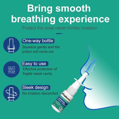 30 ml Nasenspray zur Linderung von Nasenbeschwerden, verstopfter Nase und laufender Nase