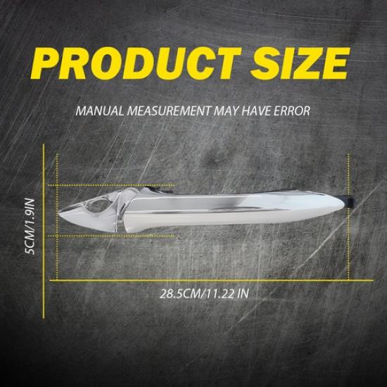 Front Driver & Passenger Side Exterior Door Handle For 2011-2016 Hyundai Elantra