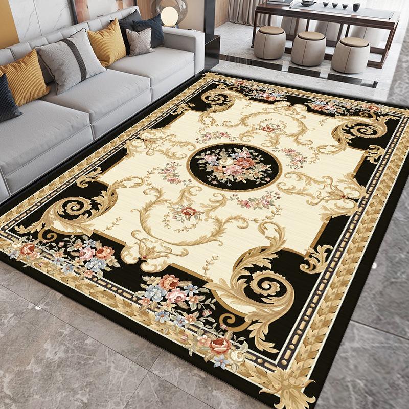 Nordic Ethnic Style Carpet Floor Mat American Country Carpet Living Room Fully Covered with Nordic Style Very Beautiful Fashion