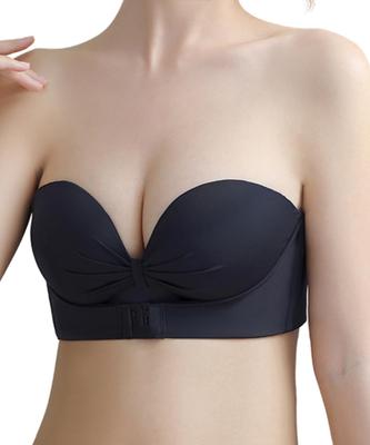 Stella Beart trägerloser BH für ein volleres Schlauchkleid Stäbe Verbessert und Hohe Seiten Damen Dekolleté, Nahtlos, Schulterfrei, Ohne Bügel, Hakenverschluss vorne