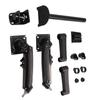 Computer Monitor Double Arm Bracket Adjustable Spring Monitor Mount Swivel Vesa Arms with C Clamp