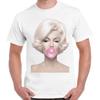 Marilyn Monroe Bubble Gum Funny Gift Present Retro Vintage Unisex T Shirt 1741