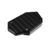 X AUTOHAUX Motorcycle Kickstand Side Stand Plate Pad, Aluminum Alloy, Black, Compatible with Suzuki V-Strom 1050