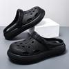 Summer outdoor bag head breathable hole shoes large size lightweight soft sole beach cool slippers garden shoes nurse shoes