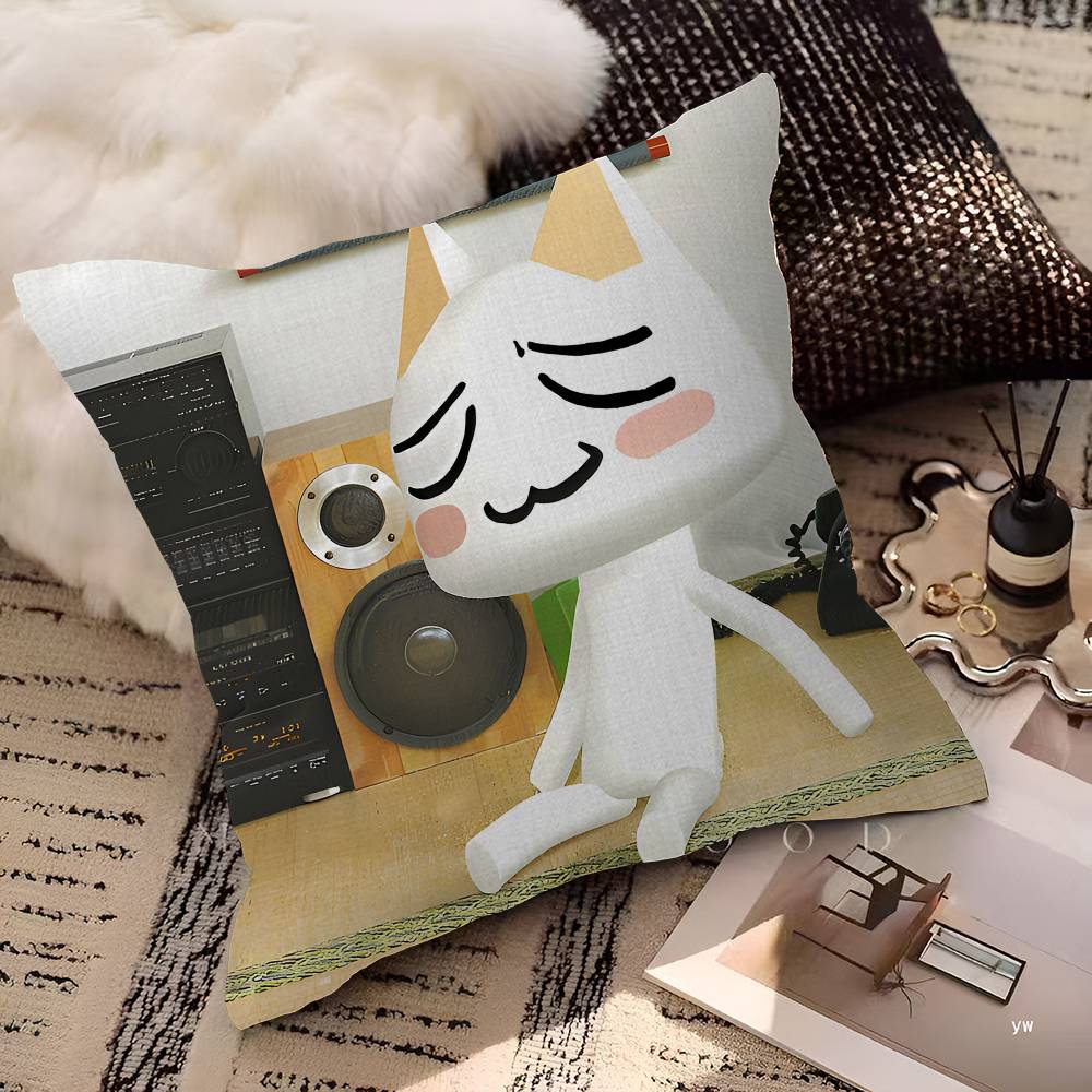 

Popular Mascot T-Ttoro I-Inoue Pillow Gift Home Office Decoration Bedroom Sofa Car Cushion Cover Case 45x45 30cmx30cm