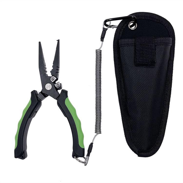 Multifunctional Aluminum Alloy Luya Fishing Pliers Controlling Fish Pliers Wire Cutting Pliers on Boat Fishing Accessories