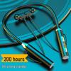 Ultra-long Battery Life Wireless Bluetooth Sports Earphones, Neck-hanging Design, Compatible with Apple, Vivo, Oppo, Android Devices