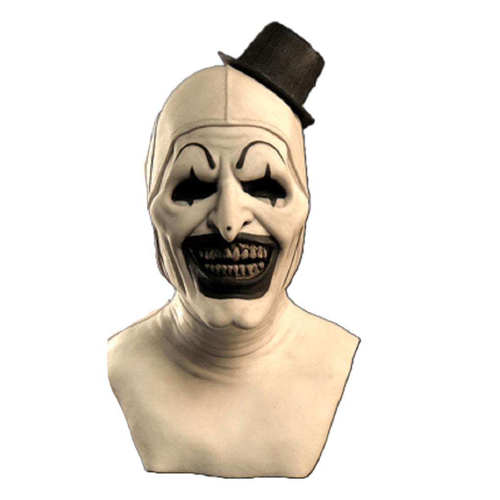 Latex Halloween Scary Clown Mask Flexible And Durable For Creepy Cosplay Cosplay Clown Mask