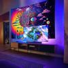 VIKAMA Surreal Starry Sky Tapestry Gradient Illusion Living Room Bedroom Art Studio Fantasy Human Face Room Tapestry