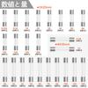 WMYCONGCONG 360pcs 6x30mm 5x20mm 24 Value Fast Blow Glass Tube