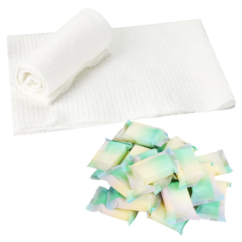 

INDIGOLD Комплект сжатых полотенец Disaster Return с индивидуальной компактностью x одноразового использования 22, для путешествий, на открытом воздухе, для профилактики, для воды, в упаковке, (40см 25см)