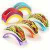 3pcs Colorful Taco Holders - Suitable for Soft or Hard Shells - Ideal for Restaurant and Home Use