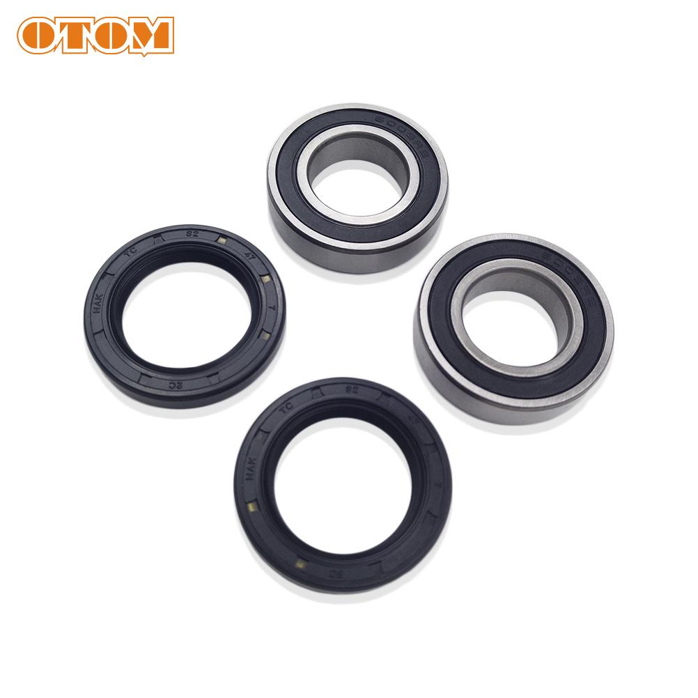 2 Set Motorcycle Wheel Bearing Seal Kit For KTM EXC SX XCF SMR HUSQVARNA TE FC FE TX FS Front Rear Wheel Bearing Set