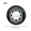 Hot Swimming Pool Floating Rings Tire Pattern Leakproof Inflatable Swim Ring Pool Rings Air Mattresses Swimming Pool Accessories