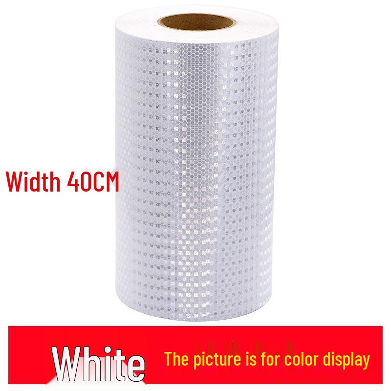 40cm Reflective Anti-Collision Road Tape - High Brightness Luminous Safety Sticker 1m