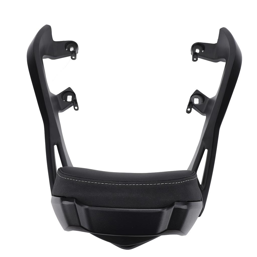 Motorcycle Passenger Backrest Reduce Riding Fatigue Rear Seat Backrest Cushion Pad with Bracket for